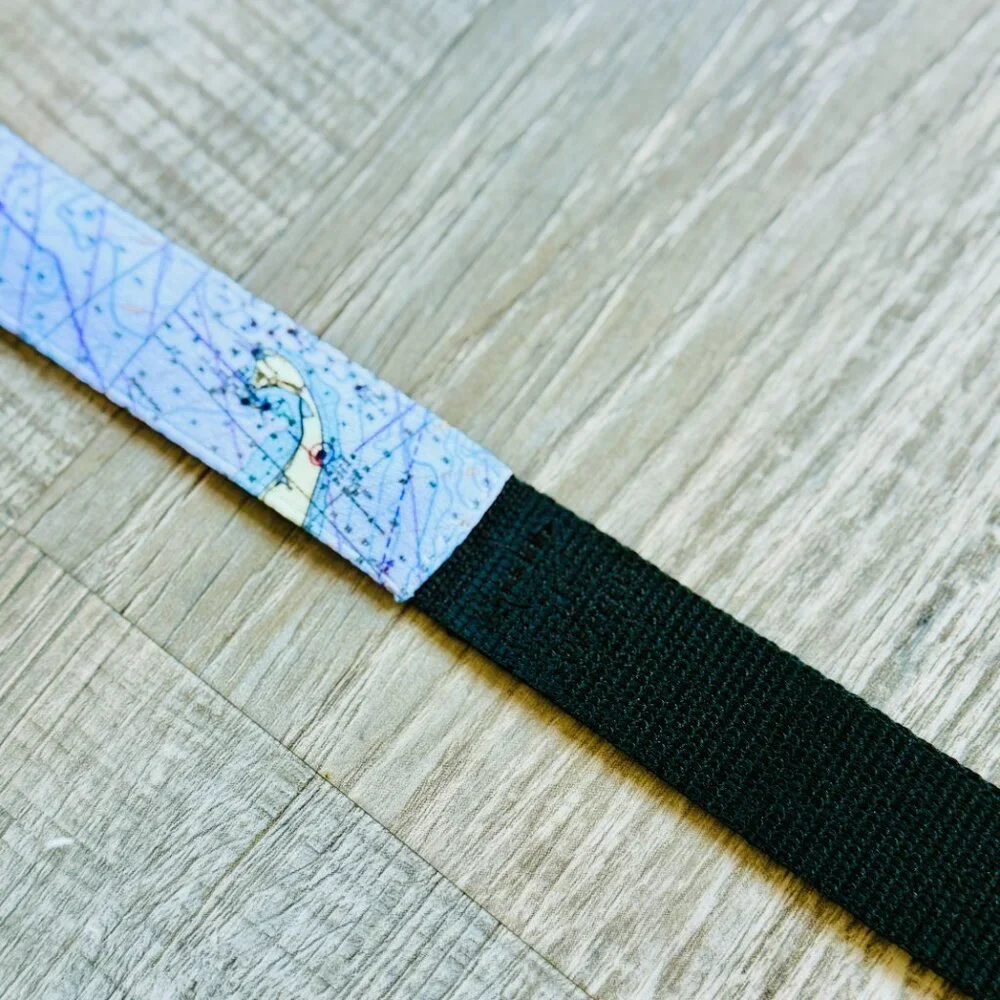 NEW with TAGS Designer Dog Leash with Map of Cape Cod